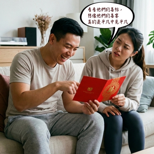 普通的喜帖